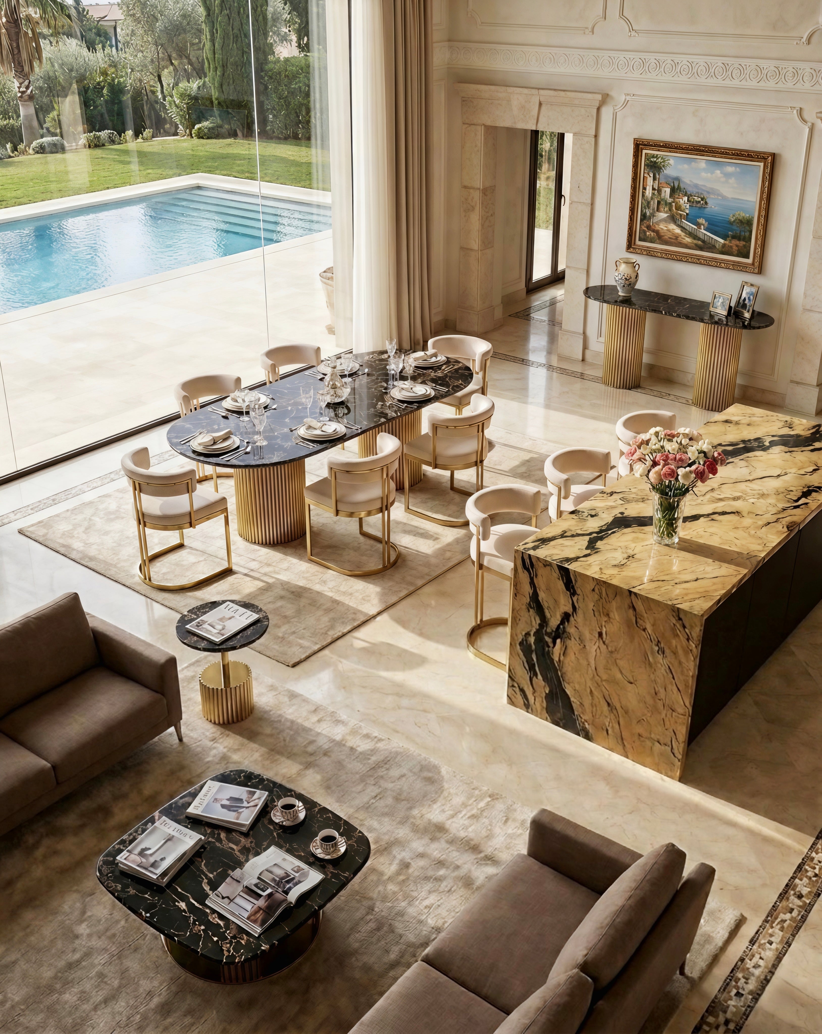 luxury estate home furniture