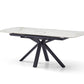 Contemporary Sintered Stone Top Sleek Extension table