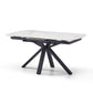 Contemporary Sintered Stone Top Sleek Extension table