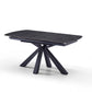 Contemporary Sintered Stone Top Sleek Extension table