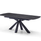 Contemporary Sintered Stone Top Sleek Extension table