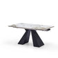 Contemporary Extension Table With Pandora Sintered Stone Top