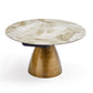 Luxury Bronze Round Dining Extension Table