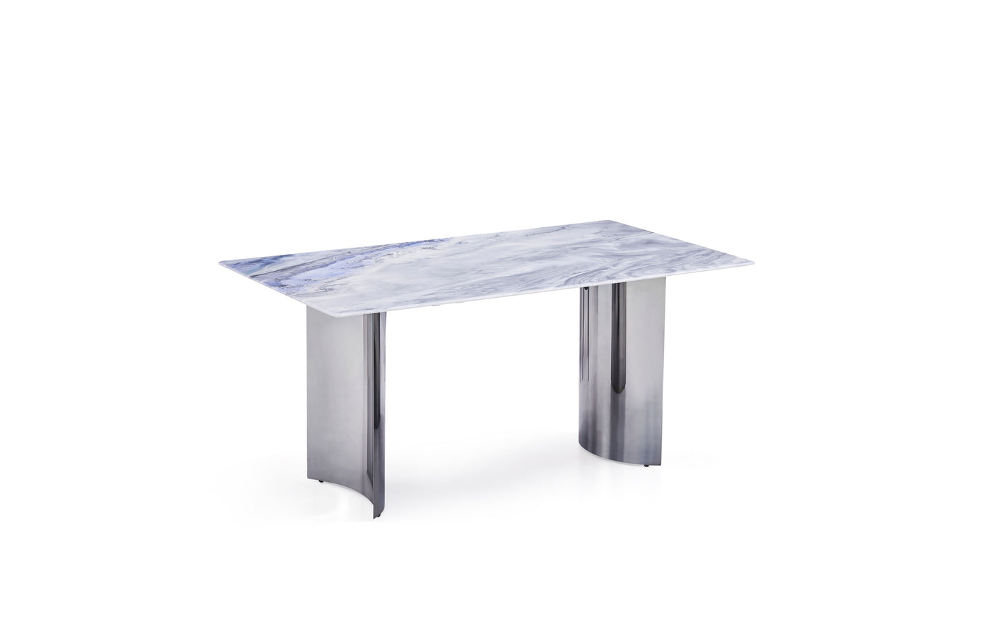 Minimalist Modern Dining Table with Marble Top