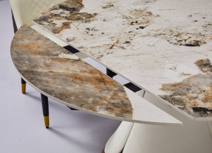 Lotus-Pandora Round Extension Table