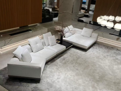 VONAR Modular Sectional Sofa with Integrated Side Table