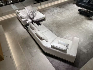 VONAR Modular Sectional Sofa with Integrated Side Table
