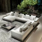 Valtor U-Shaped Double Chaise Sectional Sofa