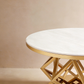 Luxury Marble Gold Coffee Table
