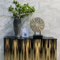 WAVE Console Table With Water Glass