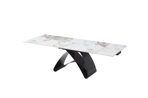 Modern Extension Table With Pandora Sintered Stone