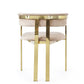 RAY Modern Luxury Velvet Gold Dining Chair