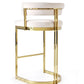 Tara Modern Luxury Gold Bar Stools For Home And Hotel Bar Space