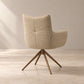 Modern Fabric Upholstered Swivel Dining Chair (Copy)