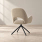 Modern Fabric Swivel Dining Chair