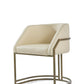 Modern Luxury Brass Dining Chair