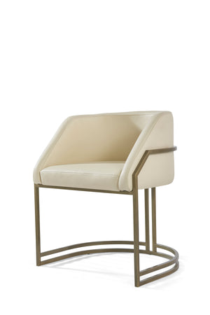 Modern Luxury Brass Dining Chair