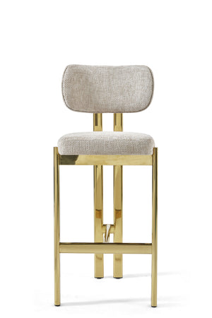 MERA Luxury Gold Bar Chair