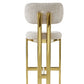 MERA Luxury Gold Bar Chair