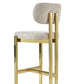 MERA Luxury Gold Bar Chair