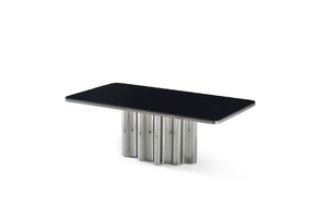 Wave Coffee Table With Water Glass