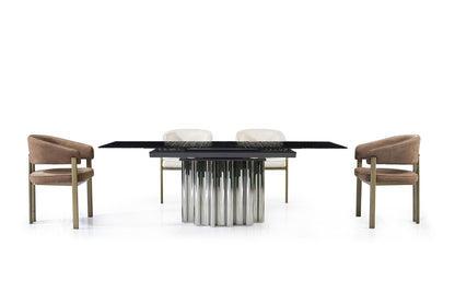 WAVE Dining Table With Water Glass