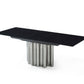 WAVE Extension Table With Water Glass Top