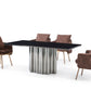 WAVE Extension Table With Water Glass Top