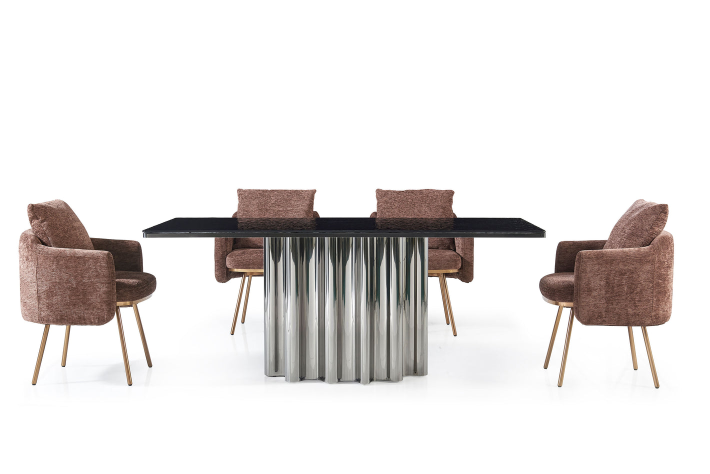 WAVE Extension Table With Water Glass Top