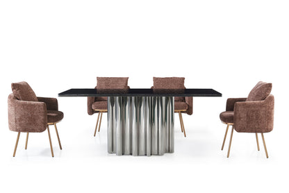 WAVE Extension Table With Water Glass Top