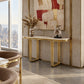 CIEL Luxury Gold Finish Stainless Steel Console Table Foshan Furniture Factory
