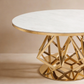 Luxury Gold Round Dining Table For Banquet