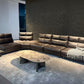 Modular Sofa, Sectional Sofa, Modern Sofa, Contemporary Furniture, Dark Brown Sofa, Luxury Living Room, Custom Sofa